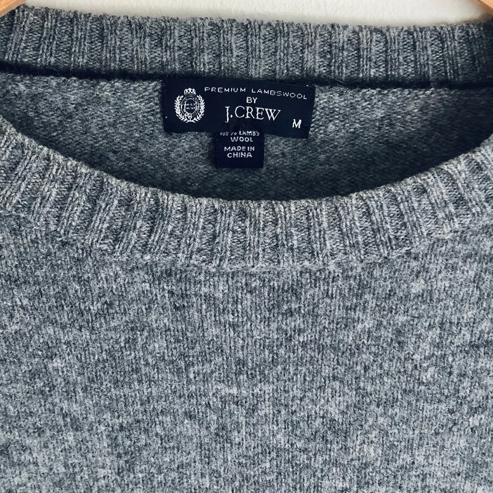 J.Crew Gray Lambswool Sweater - Picture 8 of 14